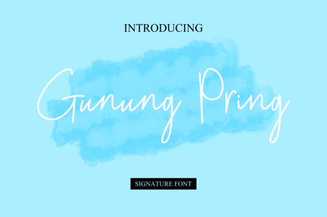 Gunung Pring Font - Featured Image
