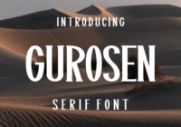 Gurosen Font - Featured Image