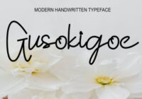 Gusokigoe Font - Featured Image