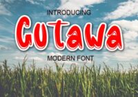 Gutawa Font - Featured Image