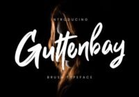 Guttenbay Font - Featured Image
