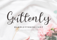 Guttenly Font - Featured Image