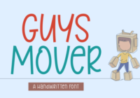 Guys Mover Font - Featured Image