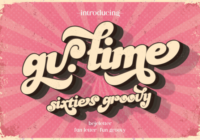 Gv. Time Font - Featured Image