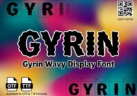 Gyrin Font - Featured Image