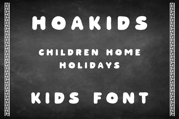 HOAKIDS Font - Featured Image