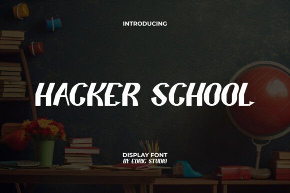 Hacker School Font - Featured Image