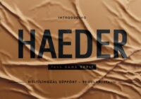 Haeder Font - Featured Image