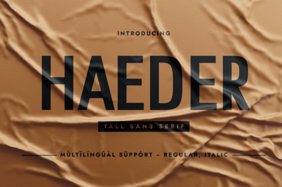 Haeder Font - Featured Image