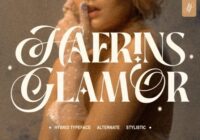 Haerins Glamor Font - Featured Image