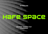 Hafespace Font - Featured Image