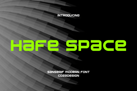 Hafespace Font - Featured Image