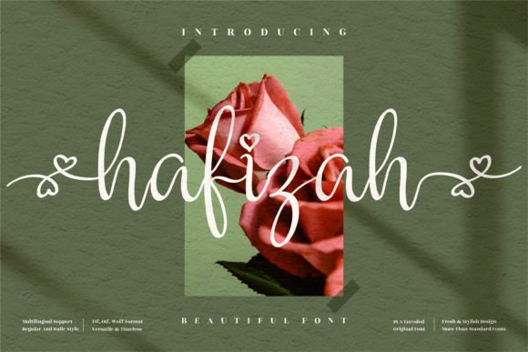 Hafizah Font - Featured Image