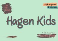 Hagen Kids Font - Featured Image