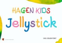 Hagen Kids Jellystick Font - Featured Image