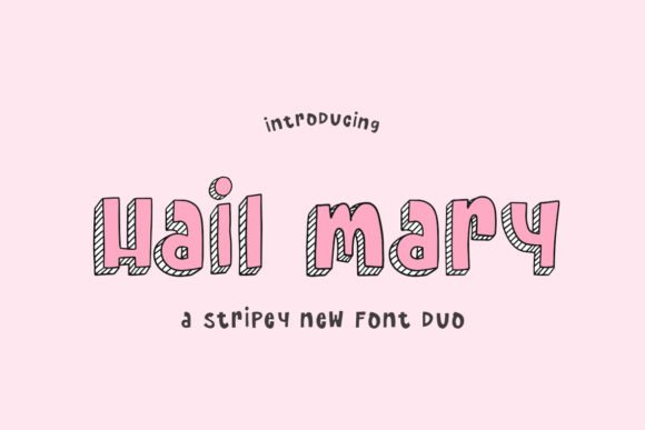 Hail Mary Font - Featured Image