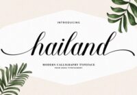 Hailand Font - Featured Image