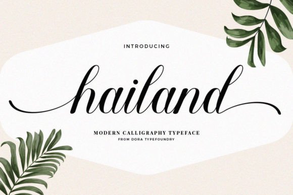 Hailand Font - Featured Image