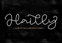 Hailly Font - Featured Image