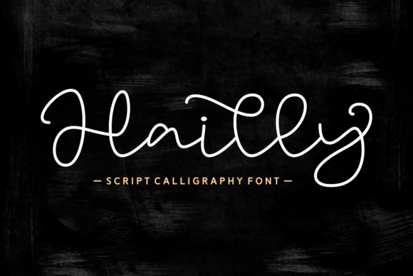 Hailly Font - Featured Image