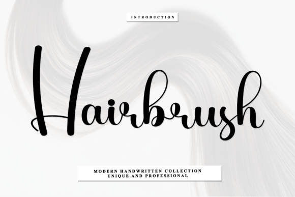Hairbrush Font - Featured Image