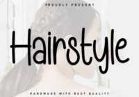 Hairstyle Font - Featured Image
