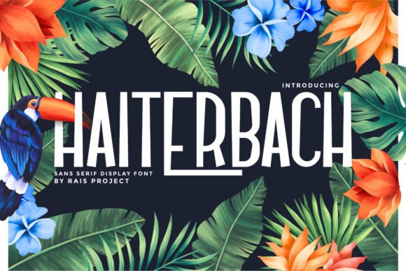 Haiterbach Font - Featured Image