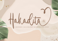 Hakadita Font - Featured Image