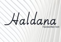 Haldana Font - Featured Image