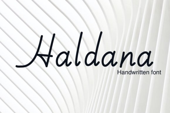 Haldana Font - Featured Image
