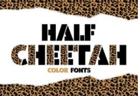 Half Cheetah Font - Featured Image