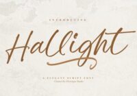 Hallight Font - Featured Image