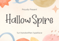 Hallow Spire Font - Featured Image