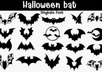 Halloween Bat  Font Font - Featured Image