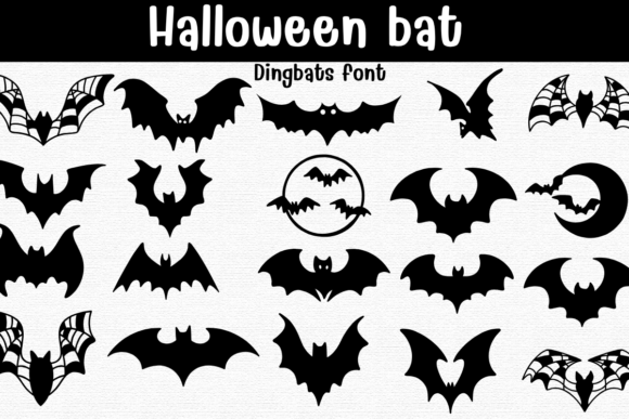 Halloween Bat  Font Font - Featured Image