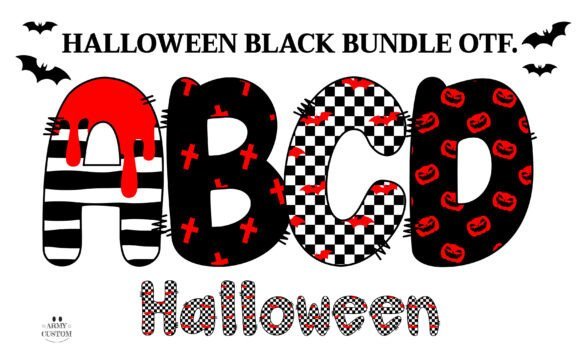Halloween Black Bundle  Font - Featured Image