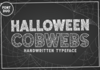 Halloween Cobwebs Font - Featured Image