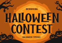 Halloween Contest Font - Featured Image