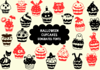 Halloween Cupcakes Font - Featured Image