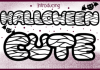 Halloween Cute Font - Featured Image