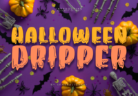Halloween Dripper Font - Featured Image