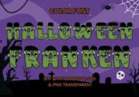 Halloween Franken Font - Featured Image