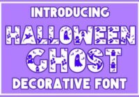 Halloween Ghost Font - Featured Image