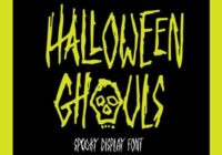 Halloween Ghouls Font - Featured Image