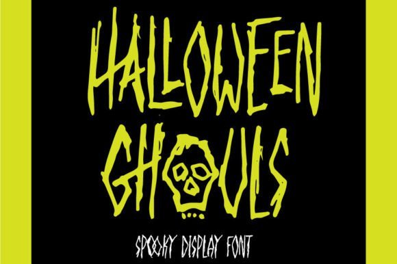 Halloween Ghouls Font - Featured Image