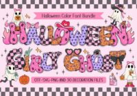 Halloween Girly Ghost Font - Featured Image