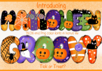Halloween Groovy Font - Featured Image
