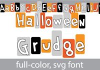 Halloween Grudge Font - Featured Image