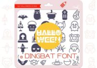 Halloween Icons Font - Featured Image