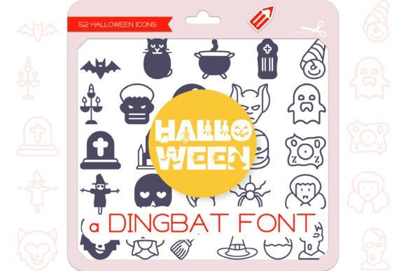 Halloween Icons Font - Featured Image